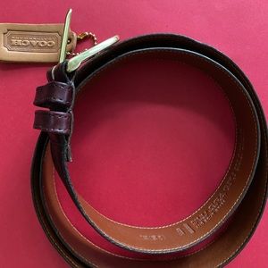 Men’s New Leather Coach Belt